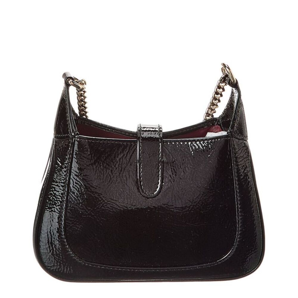 Gucci Jackie Notte Leather Shoulder Bag, Black - Picture 2 of 4